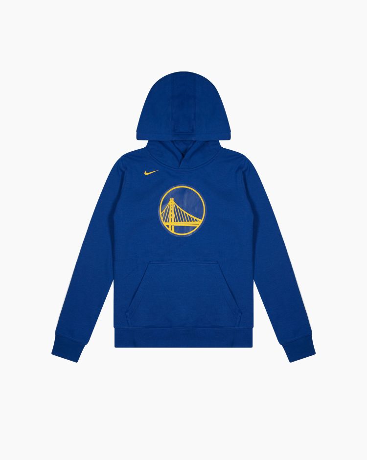 Nike NBA Fleece Pullover Essential Blu Bambino