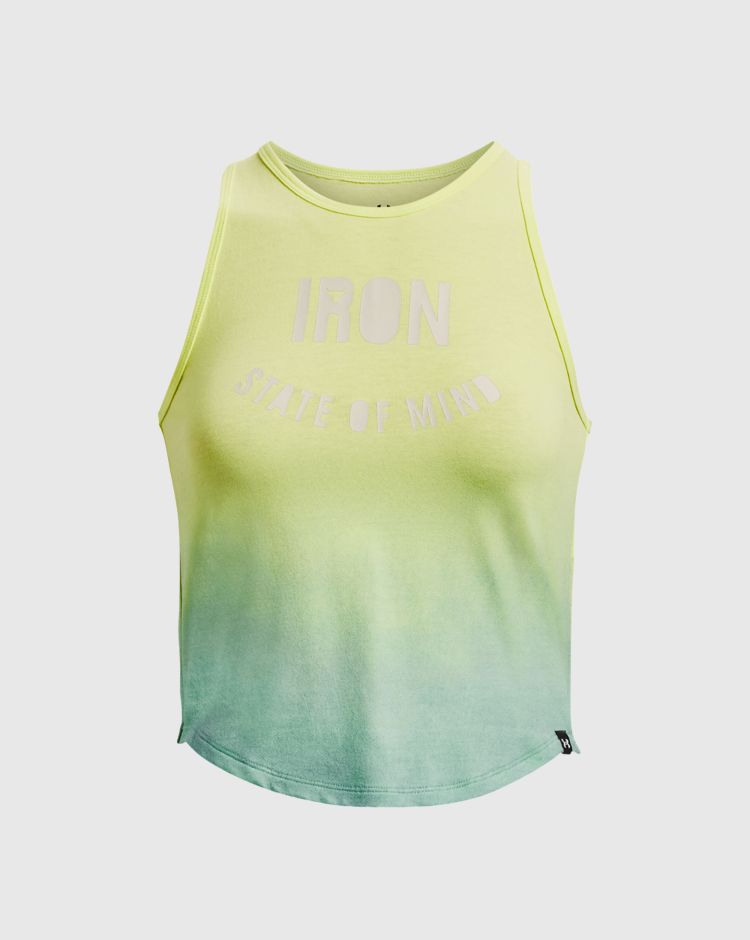 Under Armour Canotta Project Rock State Of Mind Giallo Donna