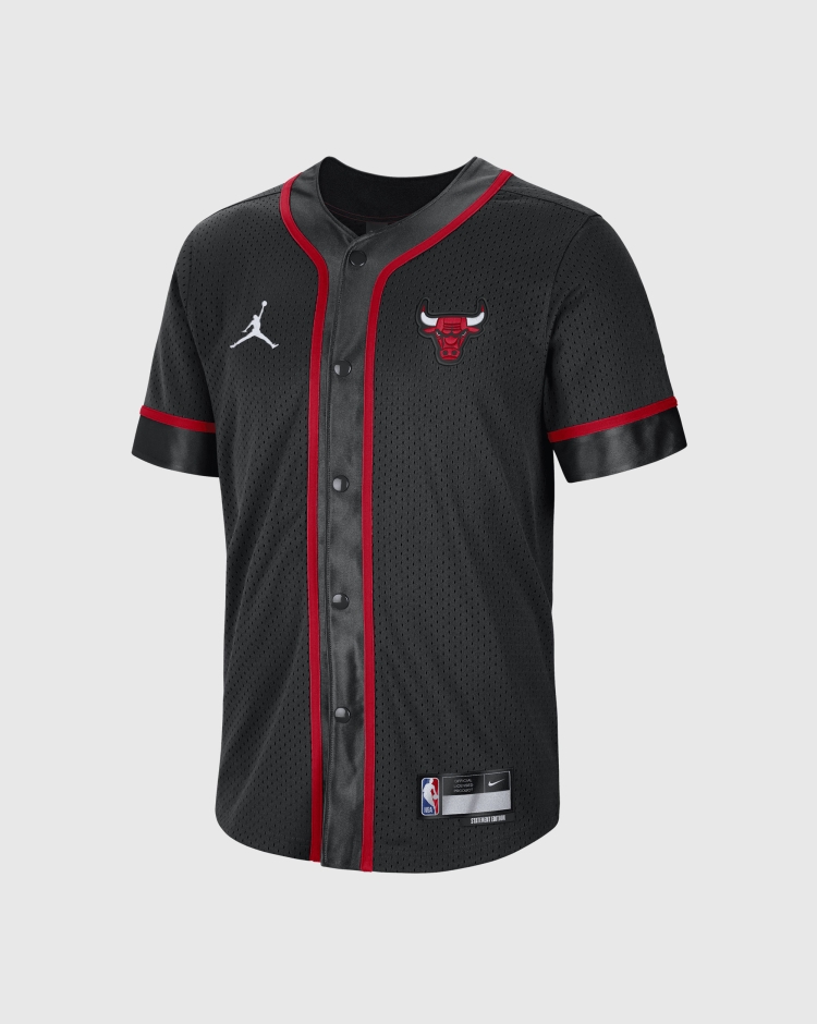 Nike Jordan T-Shirt Chicago Bulls Statement Edition Nero Uomo	