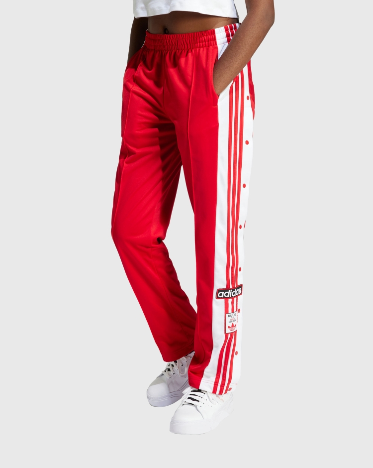 Adidas Originals Pantaloni Adibreak Rosso Donna