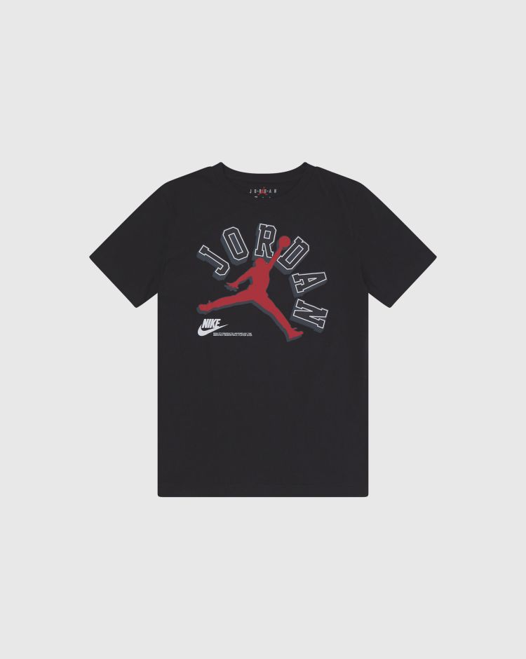 Nike Jordan T-Shirt Varsity Jumpman Nero Bambino