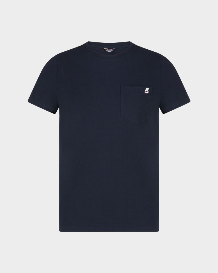 K-Way T-Shirt Sigur Blu Uomo