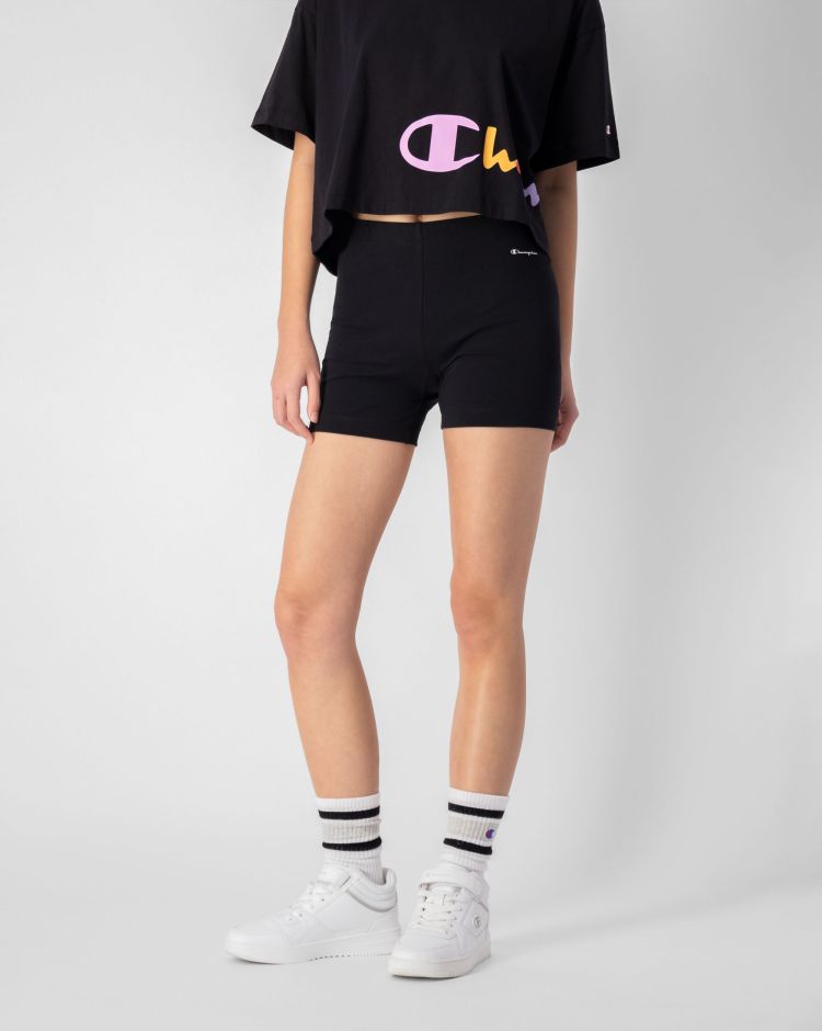 Champion Shorts Athletic Fit C-Sports Nero Donna