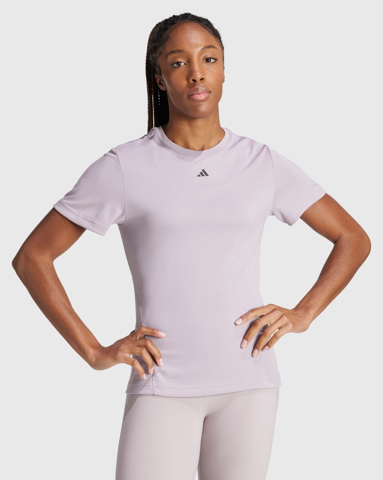 Adidas T-Shirt Designed For Training Heat.Rdy Hiit Viola Donna