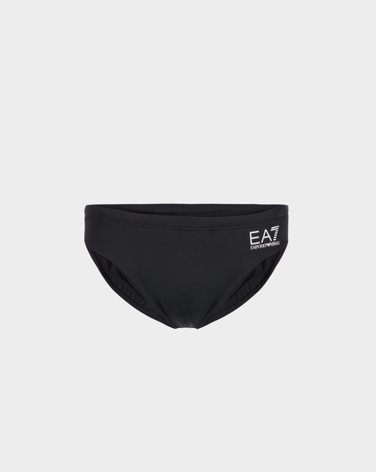 Emporio Armani EA7 Slip Sea World Nero Uomo