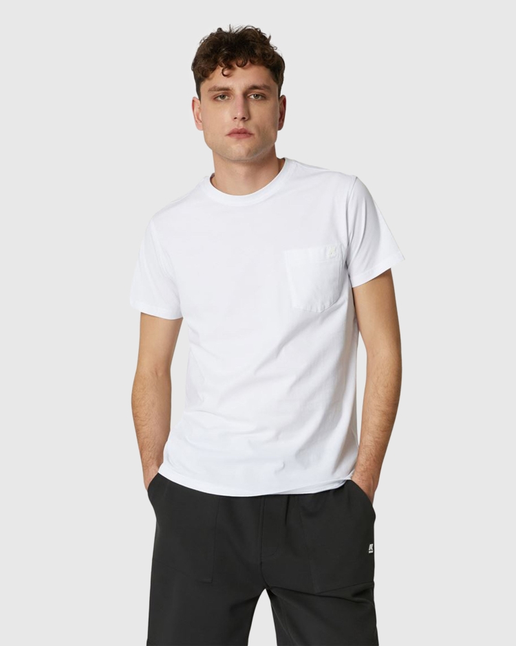 K-way T-Shirt Sigur Bianco Uomo