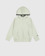 Felpa Full-Zip Con Cappuccio C-Tech Verde Bambino