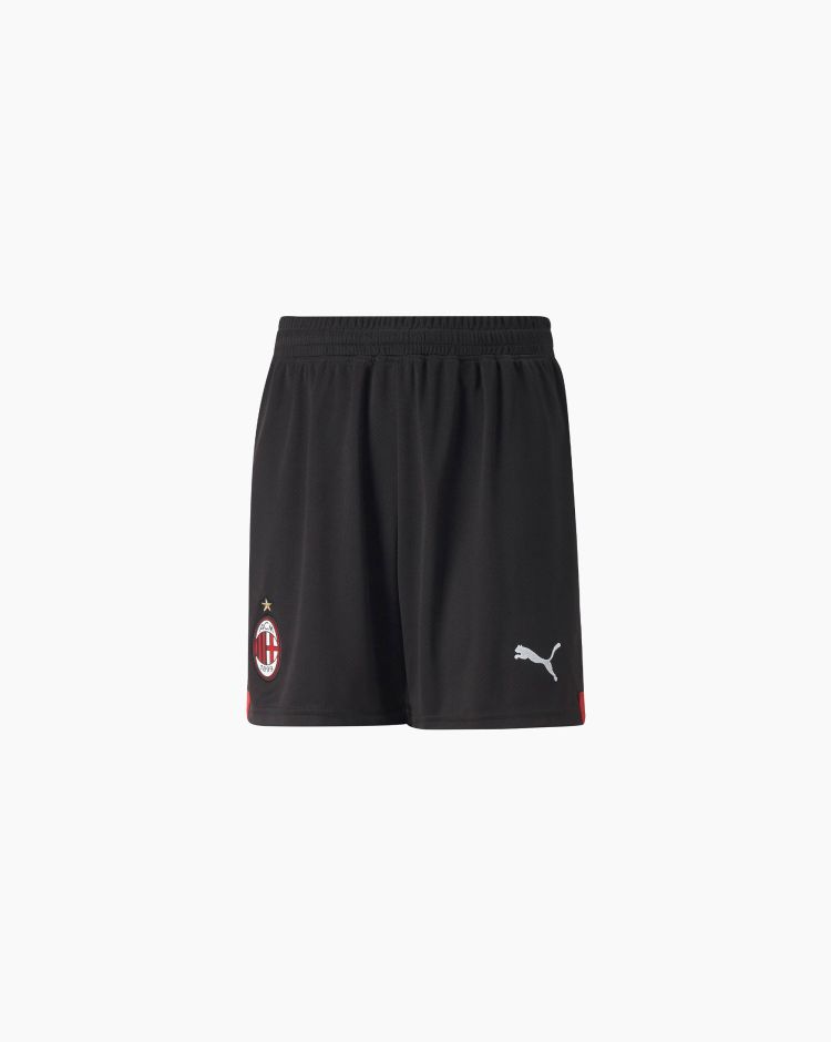 Puma AC Milan Shorts Replica 2022/2023 Nero Bambino