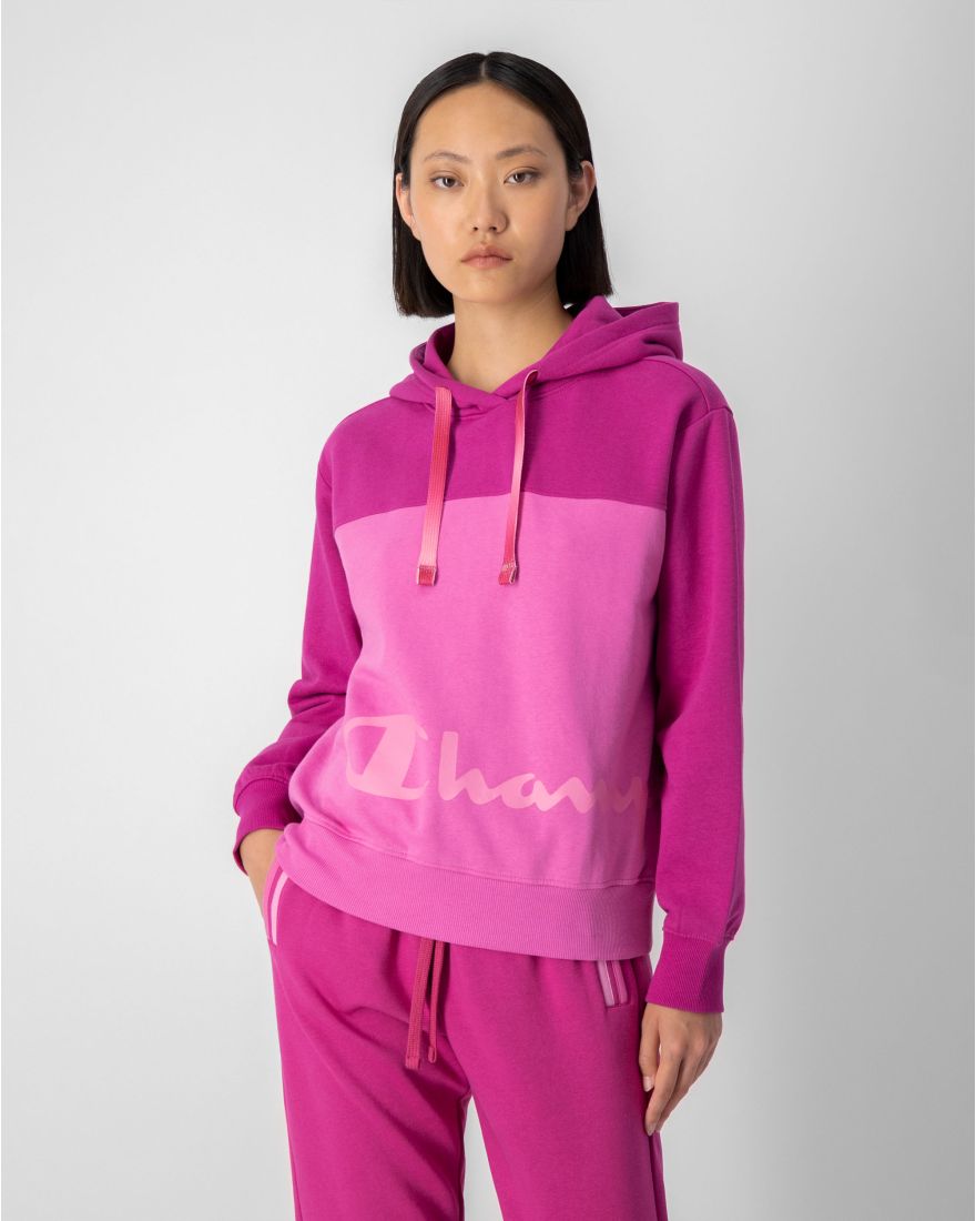 Champion outlet felpa rosa