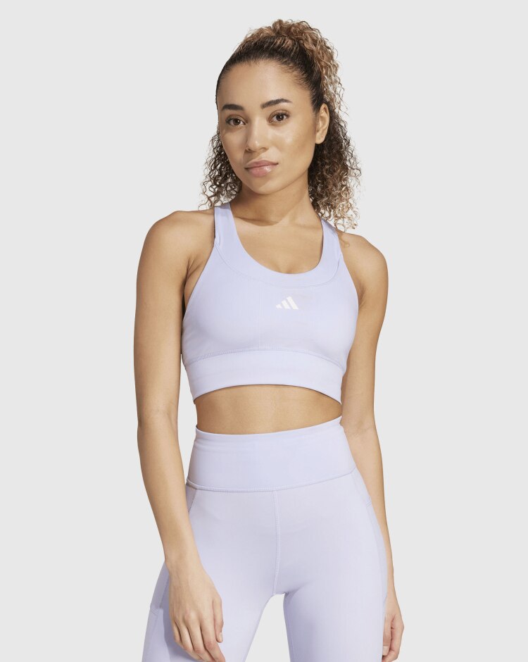 Bra da Running a Supporto Medio Viola Donna