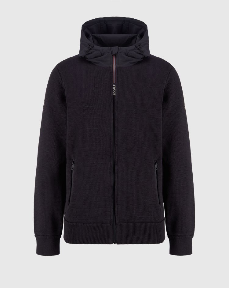 Ecoalf Maglione Lesca Nero Uomo