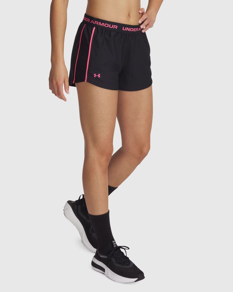 Shorts UA Tech™ Play Up Nero Donna