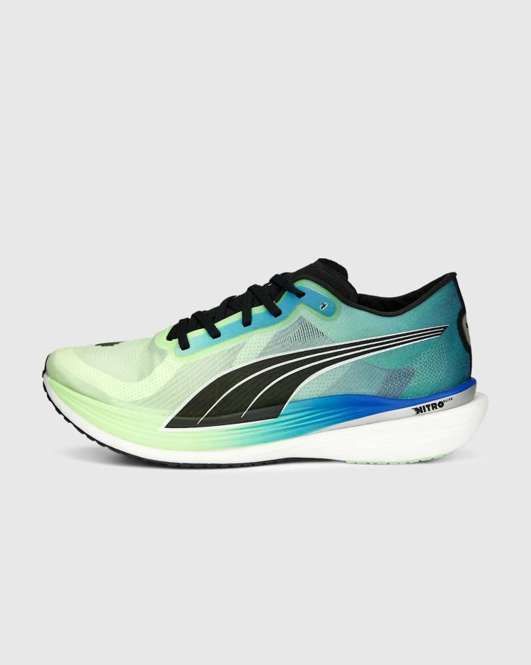 Puma Deviate Nitro Elite Verde Uomo