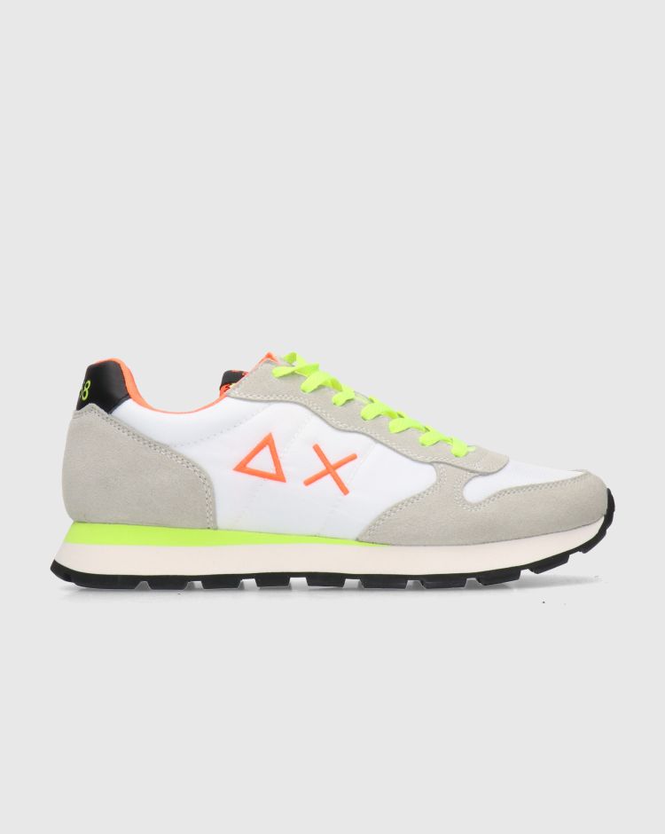 Sun68 Tom Solid Fluo Bianco Uomo