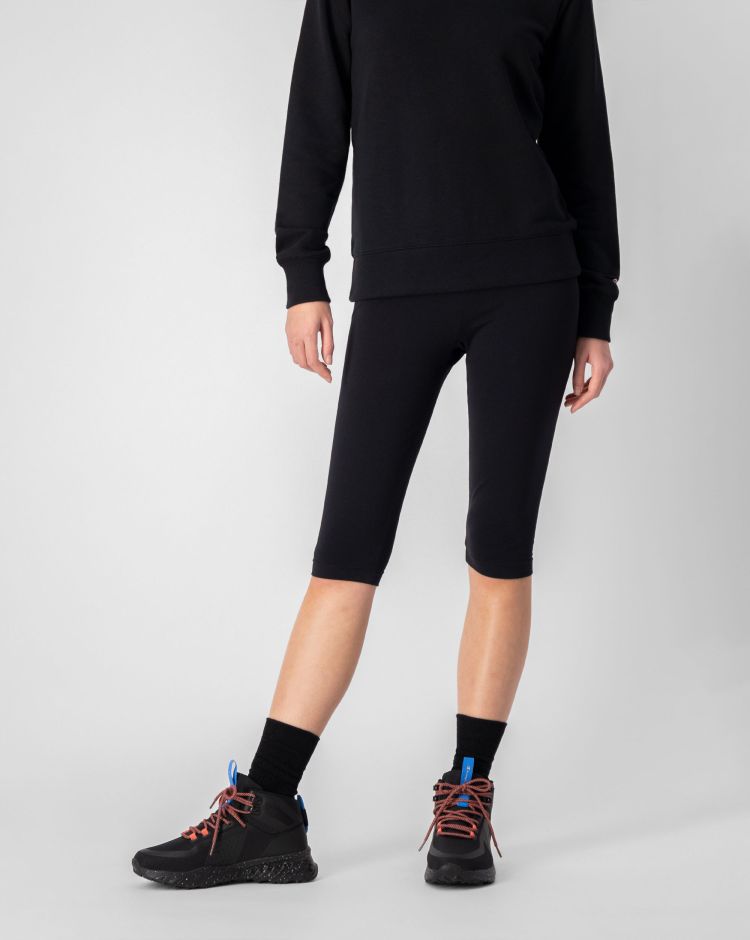 Champion Pantaloni Capri Nero Donna