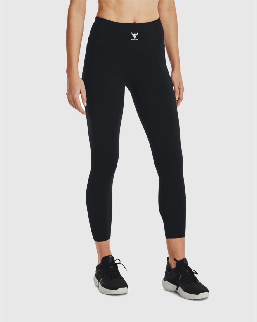 Under Armour Leggings Project Rock Meridian Nero Donna Nero