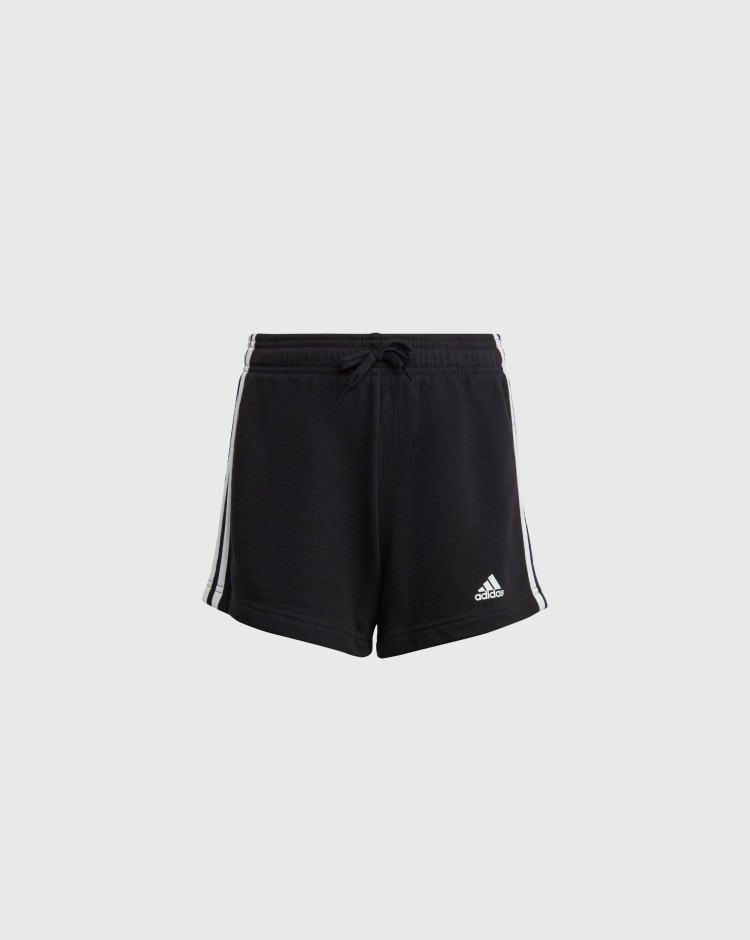 Adidas Short Essentials 3-Stripes Nero Bambina