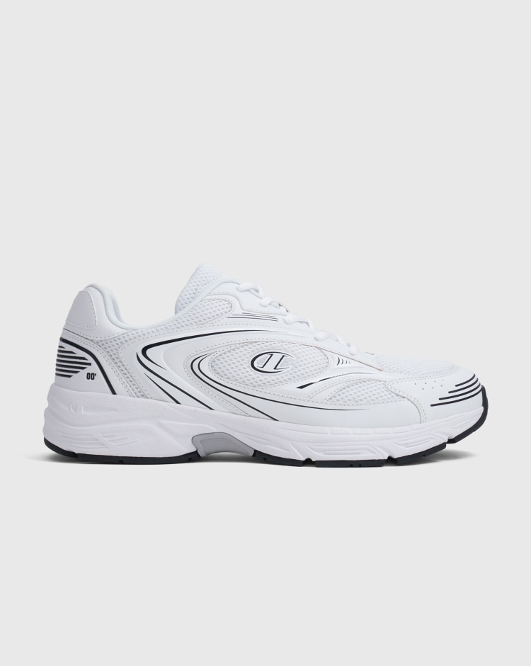 Champion RUN 00 Bianco e Nero Unisex Adulto