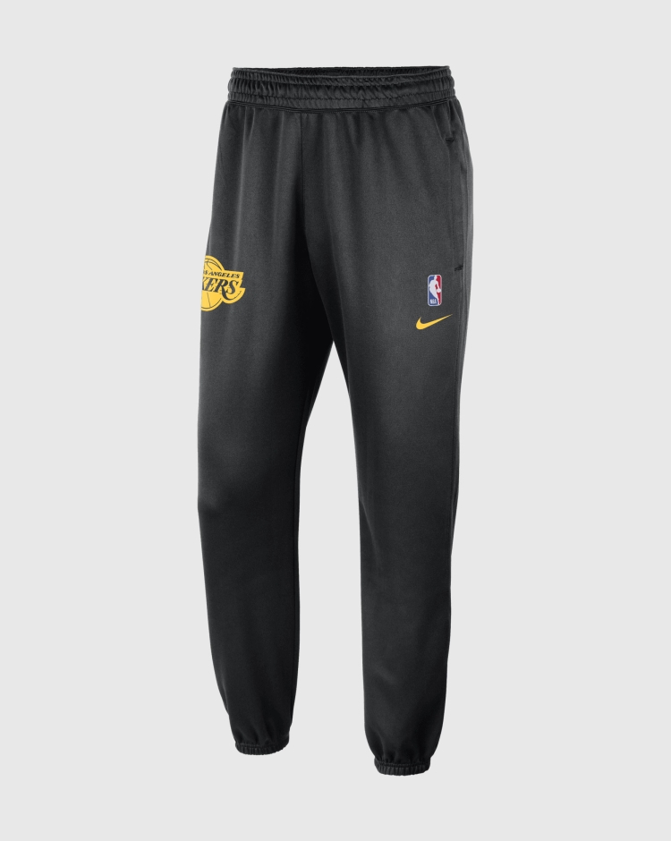 Nike NBA Pantaloni Los Angeles Lakers Dri-Fit Nero Uomo