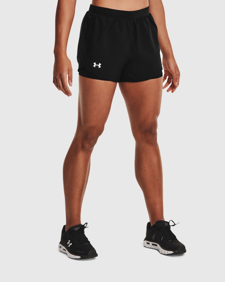 Under Armour Fly By 2.0 2n1 Shorts Nero Donna