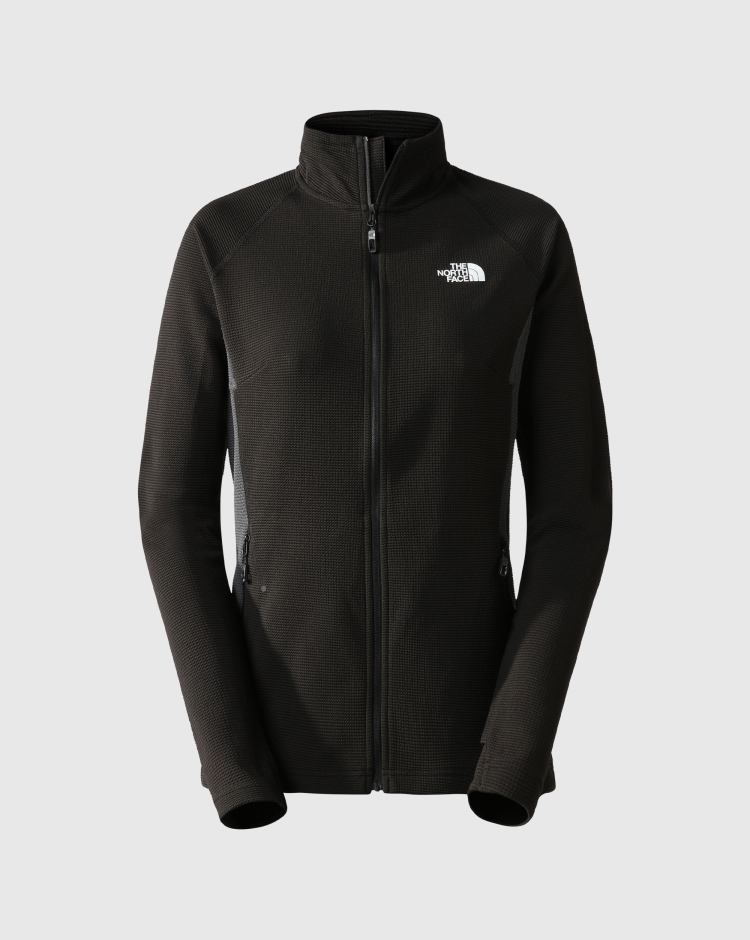 The North Face Pile Full-Zip Nero Donna