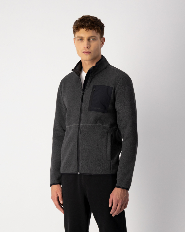 Champion Felpa in pile Grigio Uomo