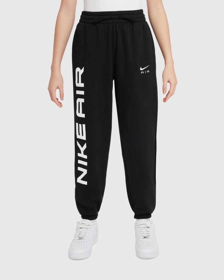 Nike Air Pantalone Club Fleece Nero Bambina