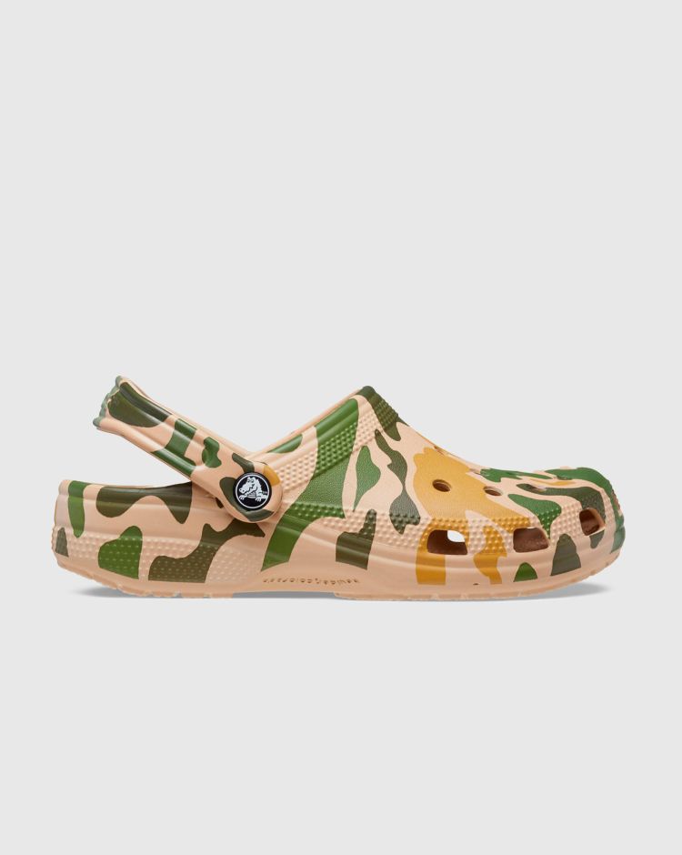 Crocs Classic Printed Camo Chai Thai Marrone Uomo