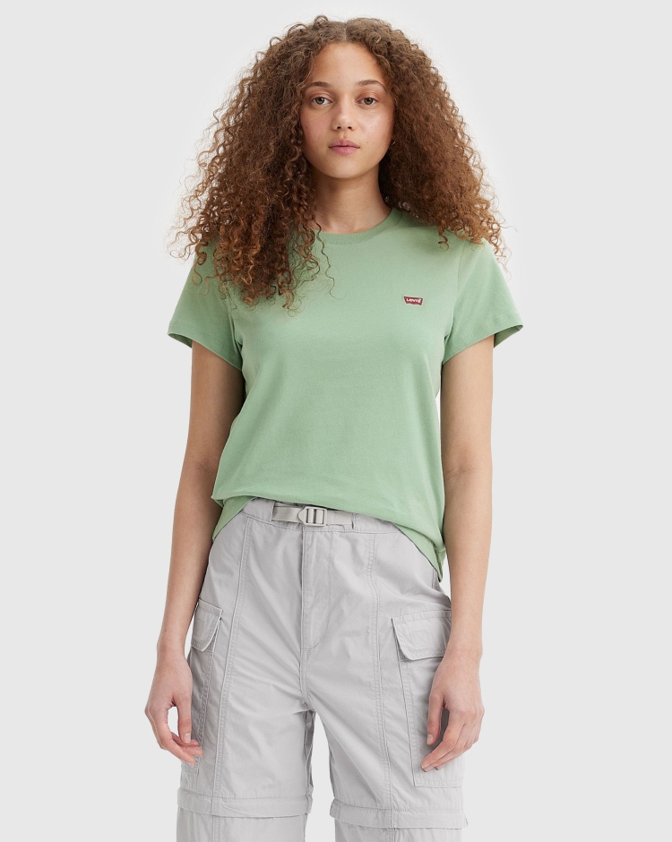Levi's T-Shirt Perfect Verde Donna