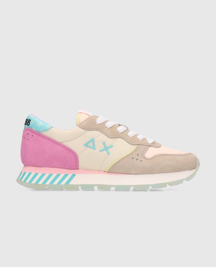 Sun68 Ally Candy Cane Rosa E Beige Donna