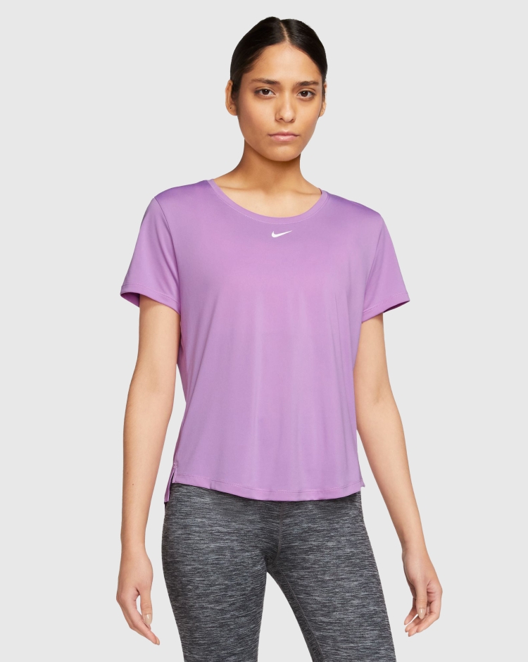 Nike T-Shirt Dri-Fit Girocollo Rosa Donna