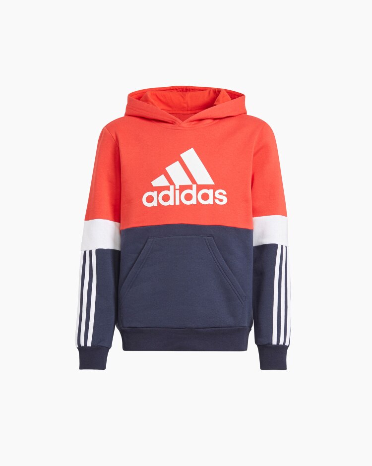 Adidas Felpa Essentials Foundation Nero Bambino