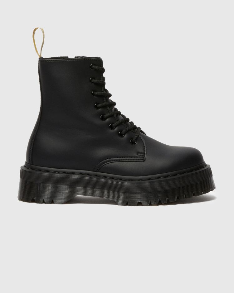 Dr. Martens Stivali Platform Jadon II Mono Vegan Nero Donna