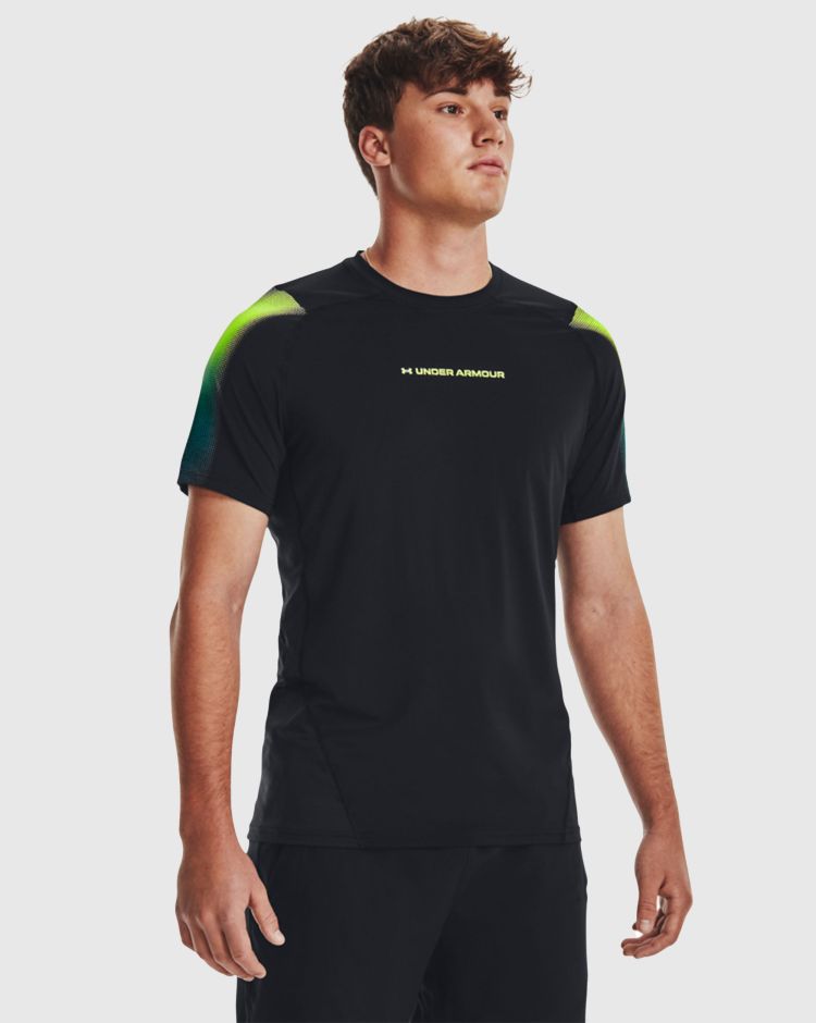 Under Armour Maglia a maniche corte HeatGear® Fitted Giallo Uomo