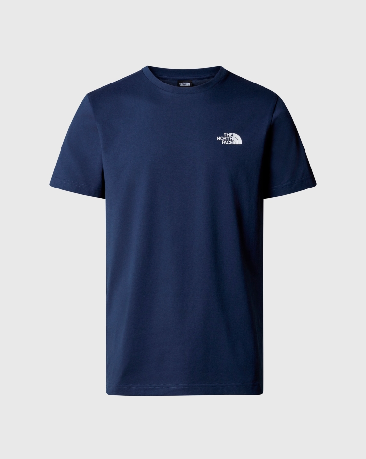The North Face T-Shirt Simple Dome Blu Uomo