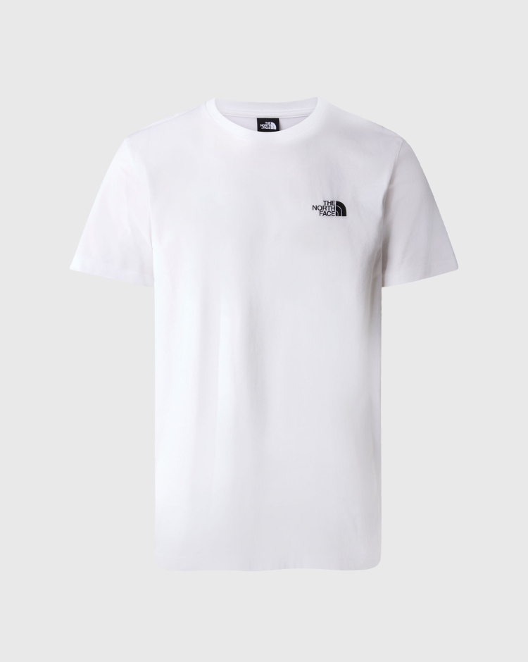 The North Face T-Shirt Simple Dome Bianco Uomo