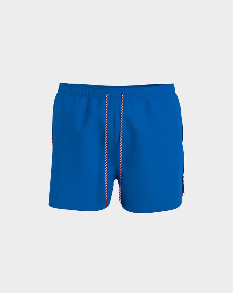 Tommy Hilfiger Beachshorts Medium Drawstring Lateral Blu Uomo