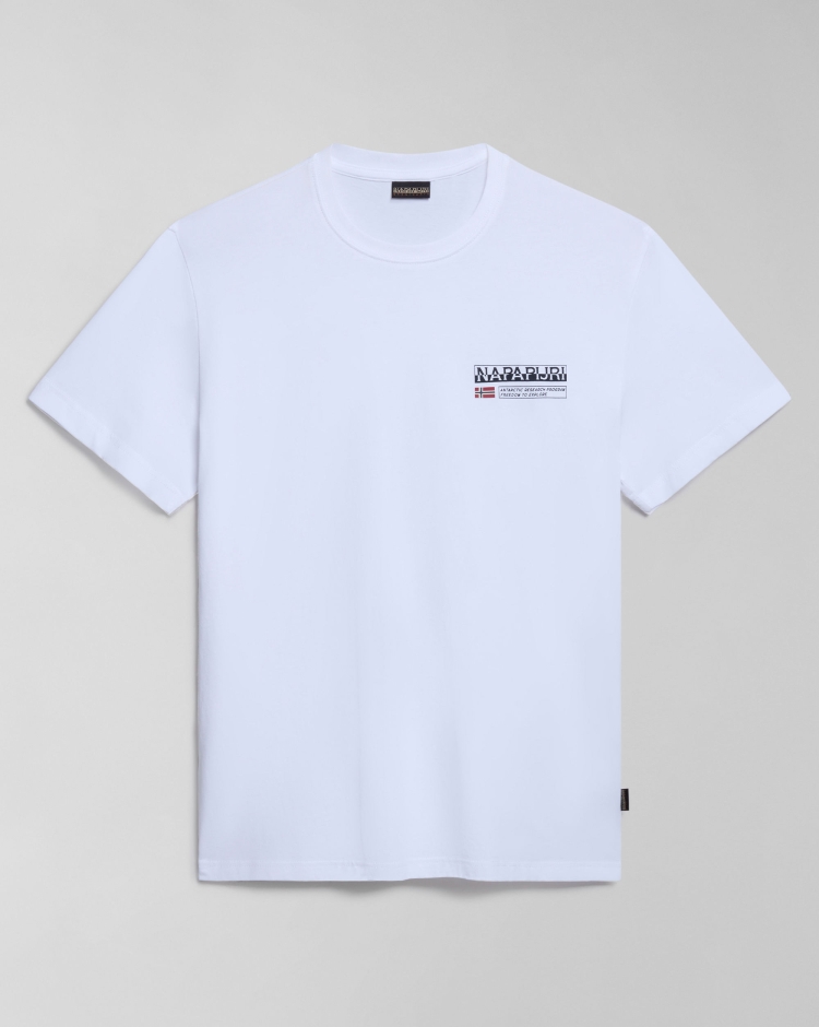 Napapijri T-Shirt S-Kasba Bianco Uomo