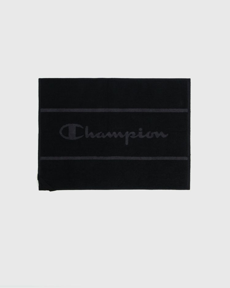 Champion Telo Palestra Logo Esteso Nero