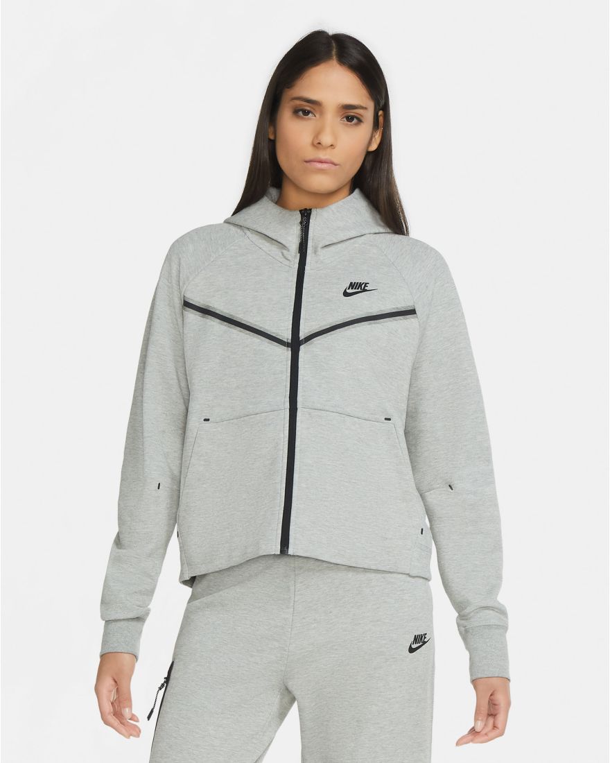 nike tech grigia donna