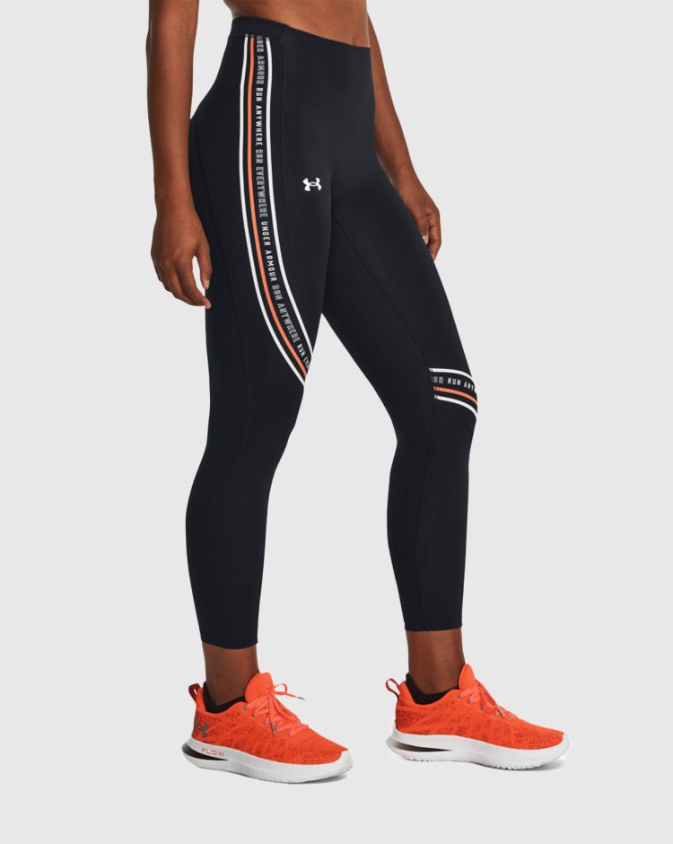 Under Armour Leggings Run Everywhere Nero Donna