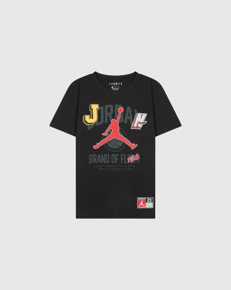 Nike Jordan T-Shirt Gym 23 Nero Bambino