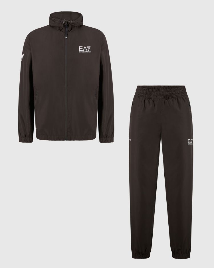 Emporio Armani EA7 Tuta Sportiva da Padel Nero Uomo