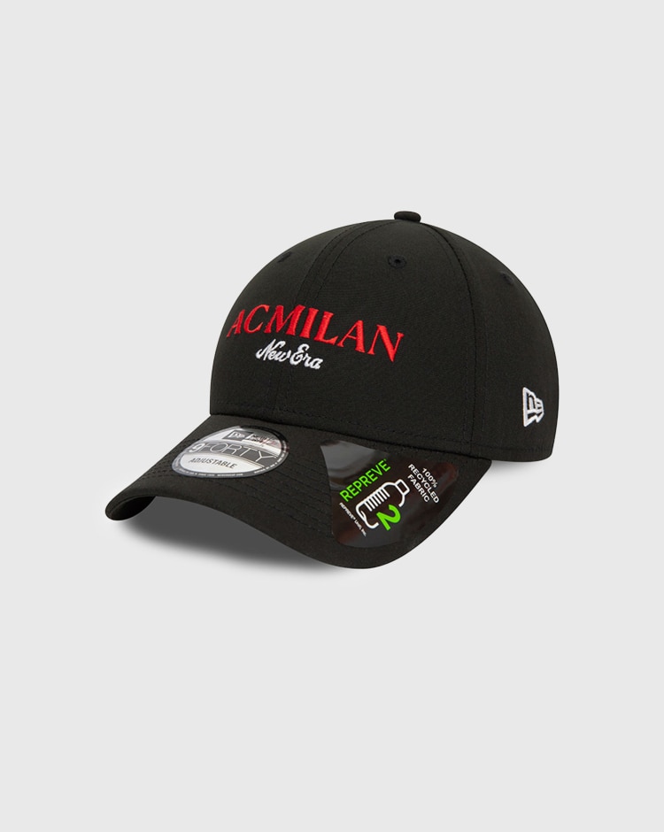 New Era Cappellino 9FORTY® AC Milan Nero