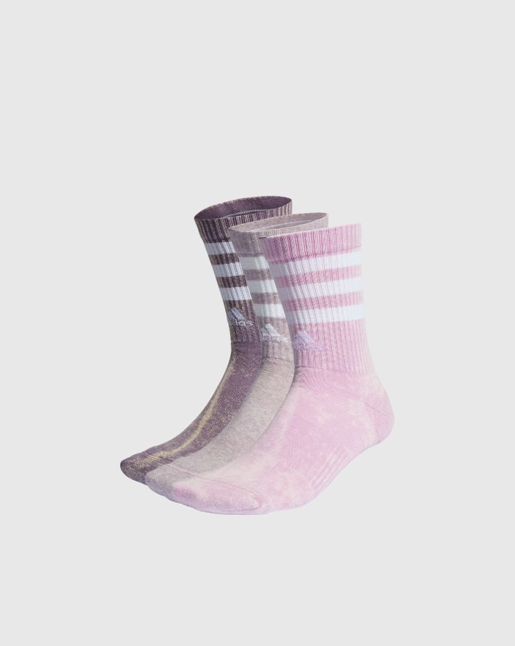 Adidas Calze 3-Stripes Crew - 3 paia Rosa