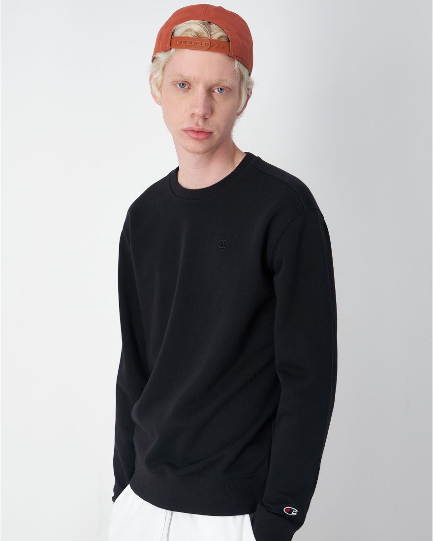 Felpa champion originals nera new arrivals
