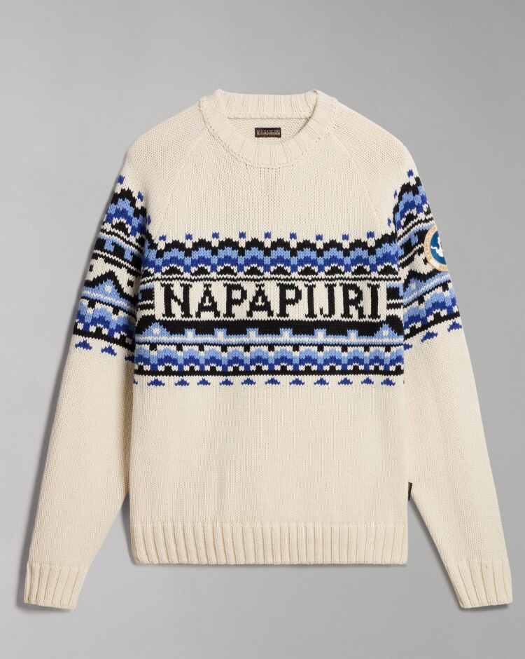 Napapijri Maglione D-Horlick Bianco Donna
