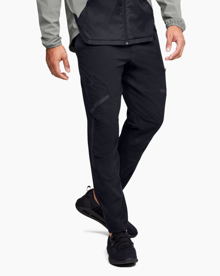 Under Armour Stretch Woven Cargo Pantaloni Nero Uomo