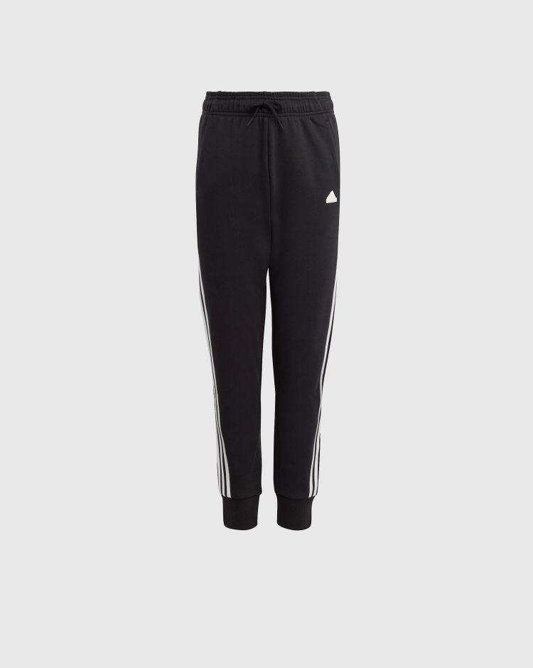 Adidas Pantaloni Future Icons 3-Stripes Nero Bambino