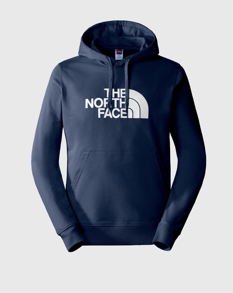 The North Face Felpa Con Cappuccio Light Drew Peak Blu Uomo